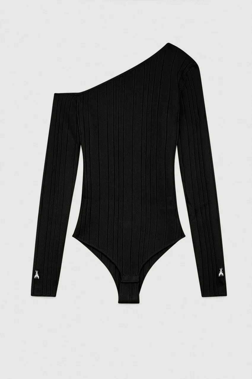 Slim Fit Wool Bodysuit