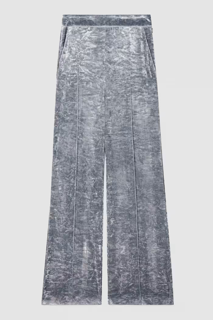 "ESSENTIAL" velvet pants