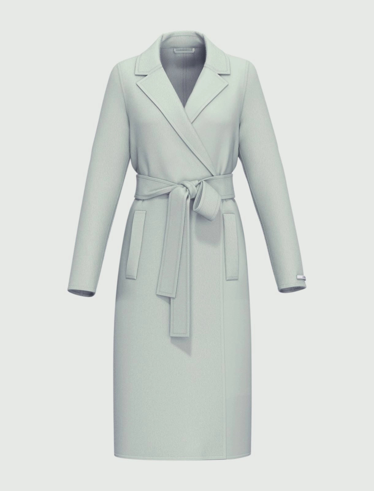 Pastel Double Cloth Coat