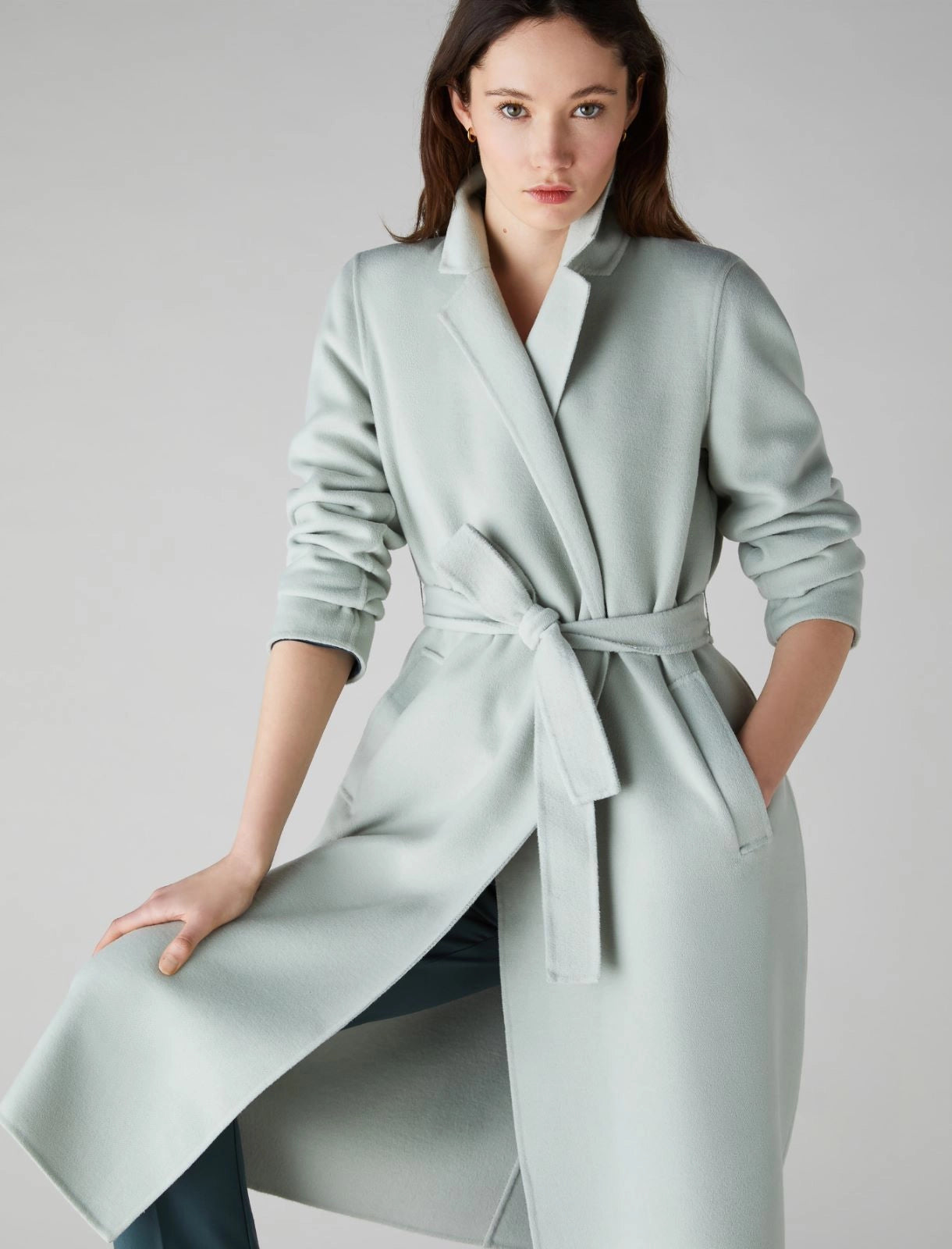 Pastel Double Cloth Coat
