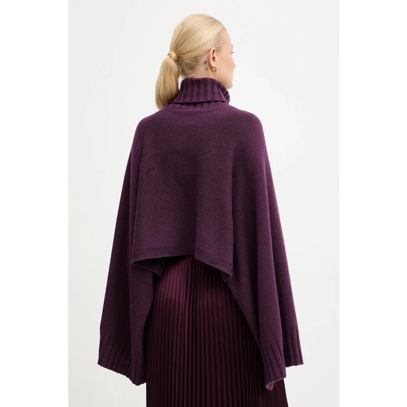 Purple jersey cape