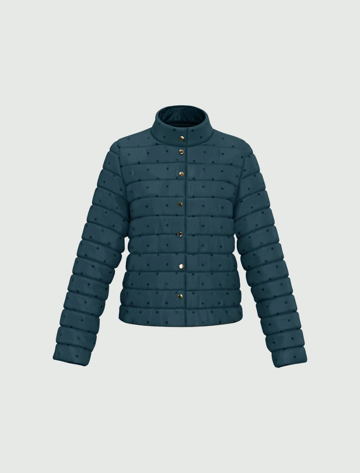 Reversible Cropped Down Jacket