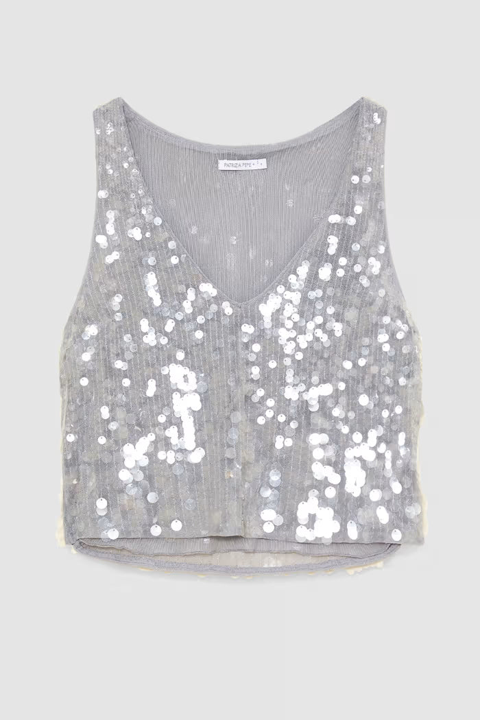 Sequin top