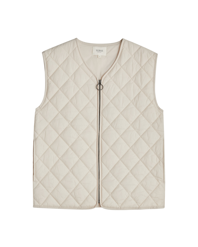 Quilted Water-Repellent Vest