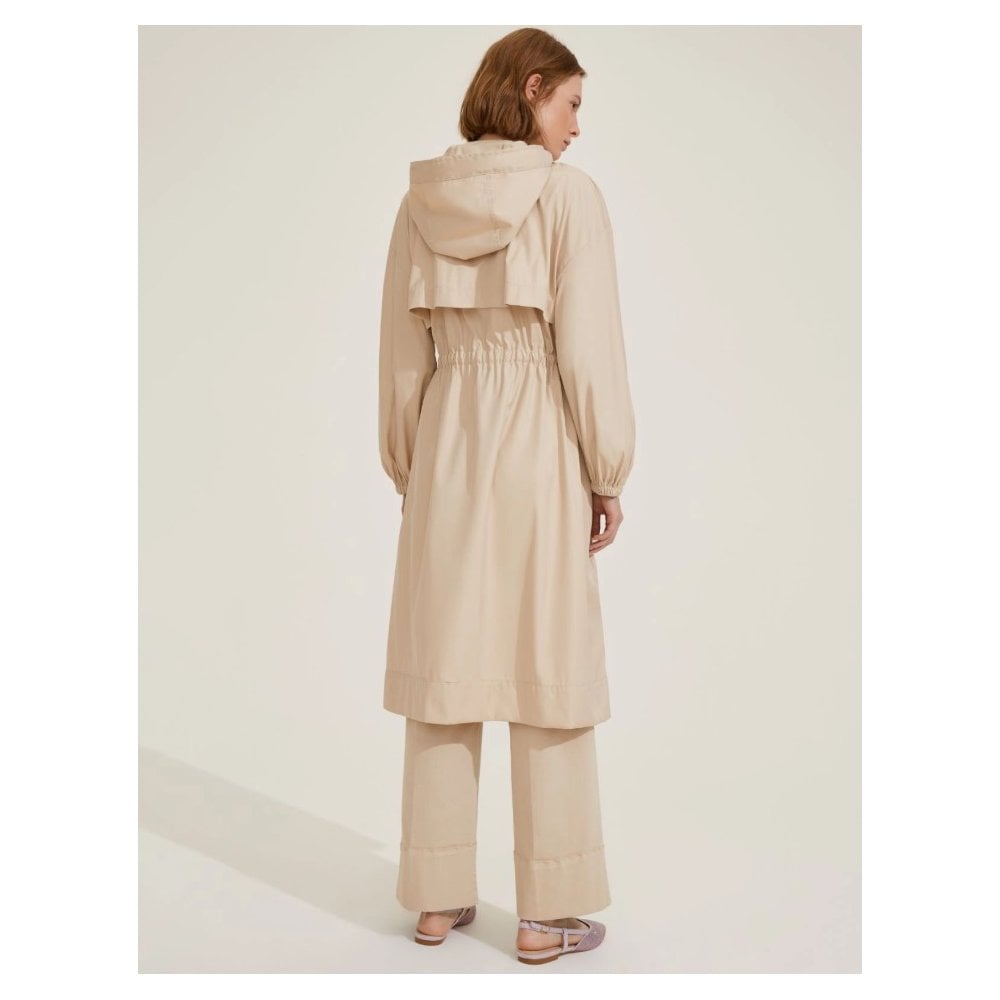 Pasqua Hooded Drawstring Raincoat